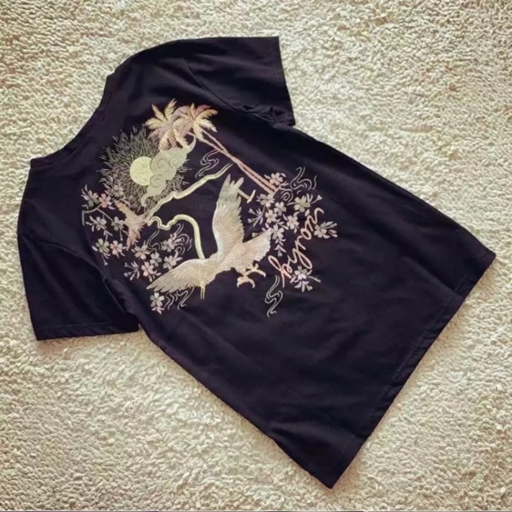 SOLD OUT Byron Is For Lovers Vintage Black Graphic T-Shirt - Picture 6 of 7